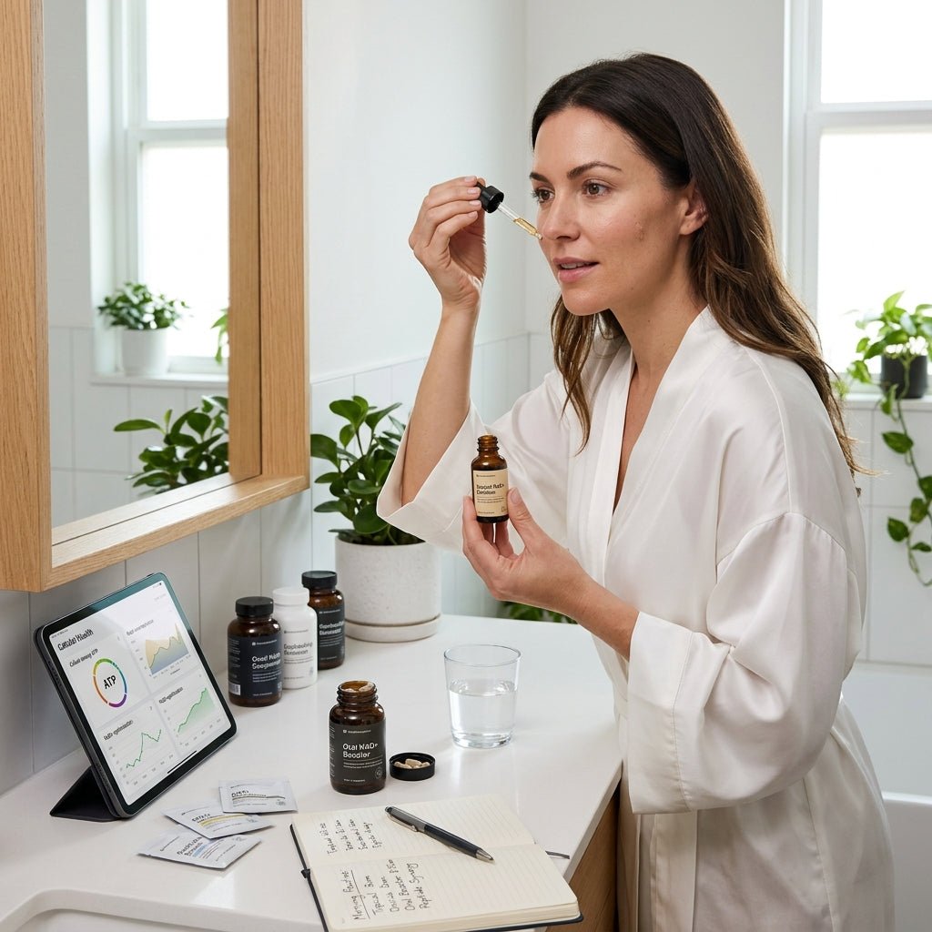 7 Best Ways to Combine Topical NAD+ with Oral Biohacking for Maximum Longevity - Fourth Youth