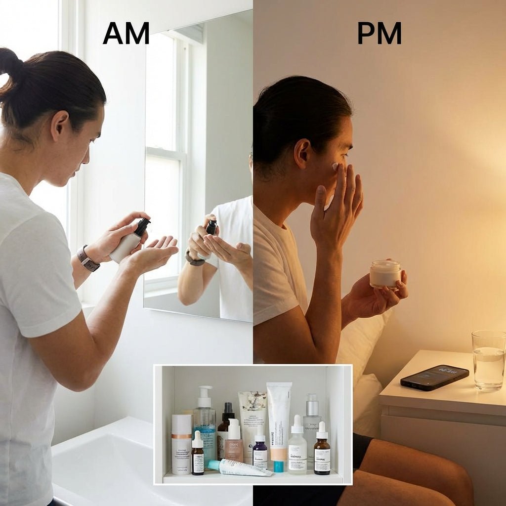 Best AM/PM Skincare Routine for Active Aging Without Complexity - Fourth Youth