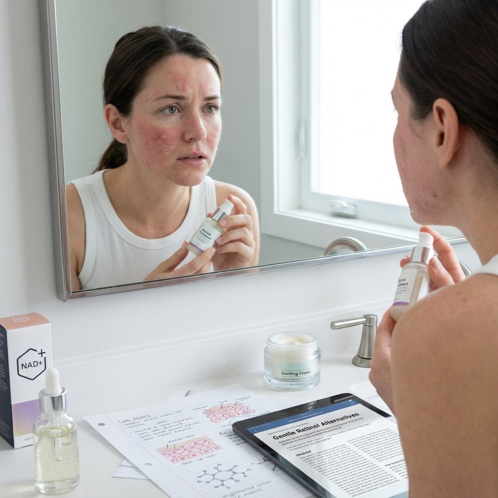 Best Low Irritation Retinol Alternatives for Sensitive Skin in 2026 - Fourth Youth