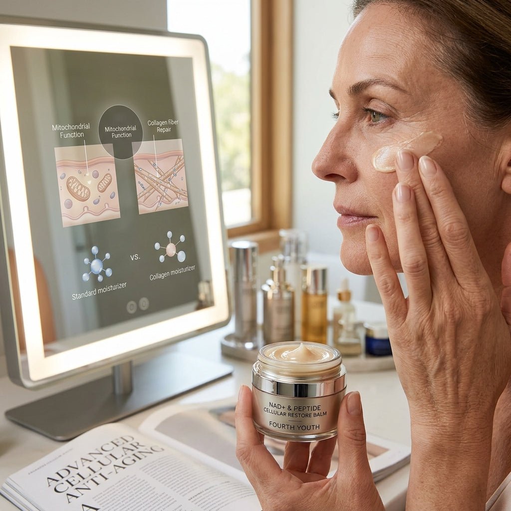 Best NAD+ and Peptide Balm for Advanced Anti-Aging Results - Fourth Youth
