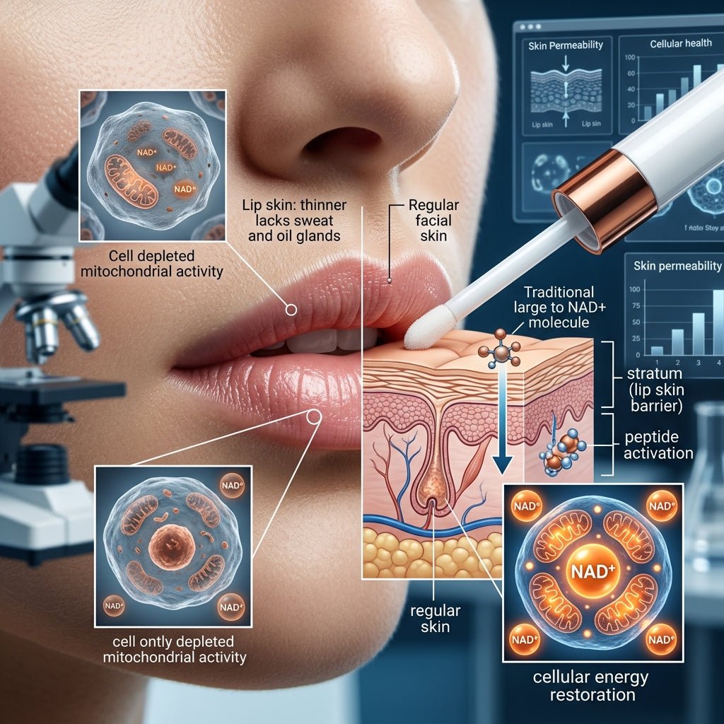 Best NAD+ Lip Treatments for Cellular Repair: Science-Backed Solutions Compared - Fourth Youth