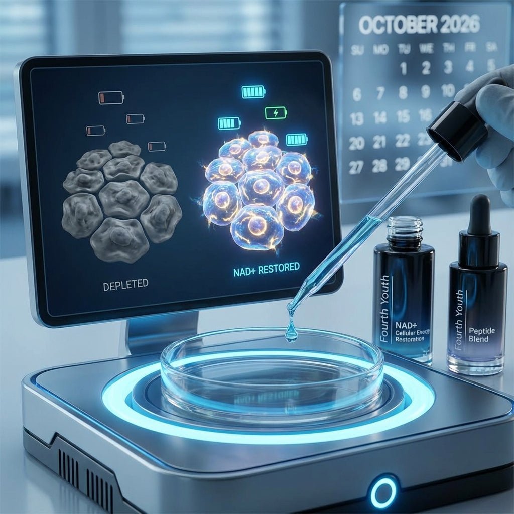 Best NAD+ Skincare Products for Cellular Energy Restoration in 2026 - Fourth Youth