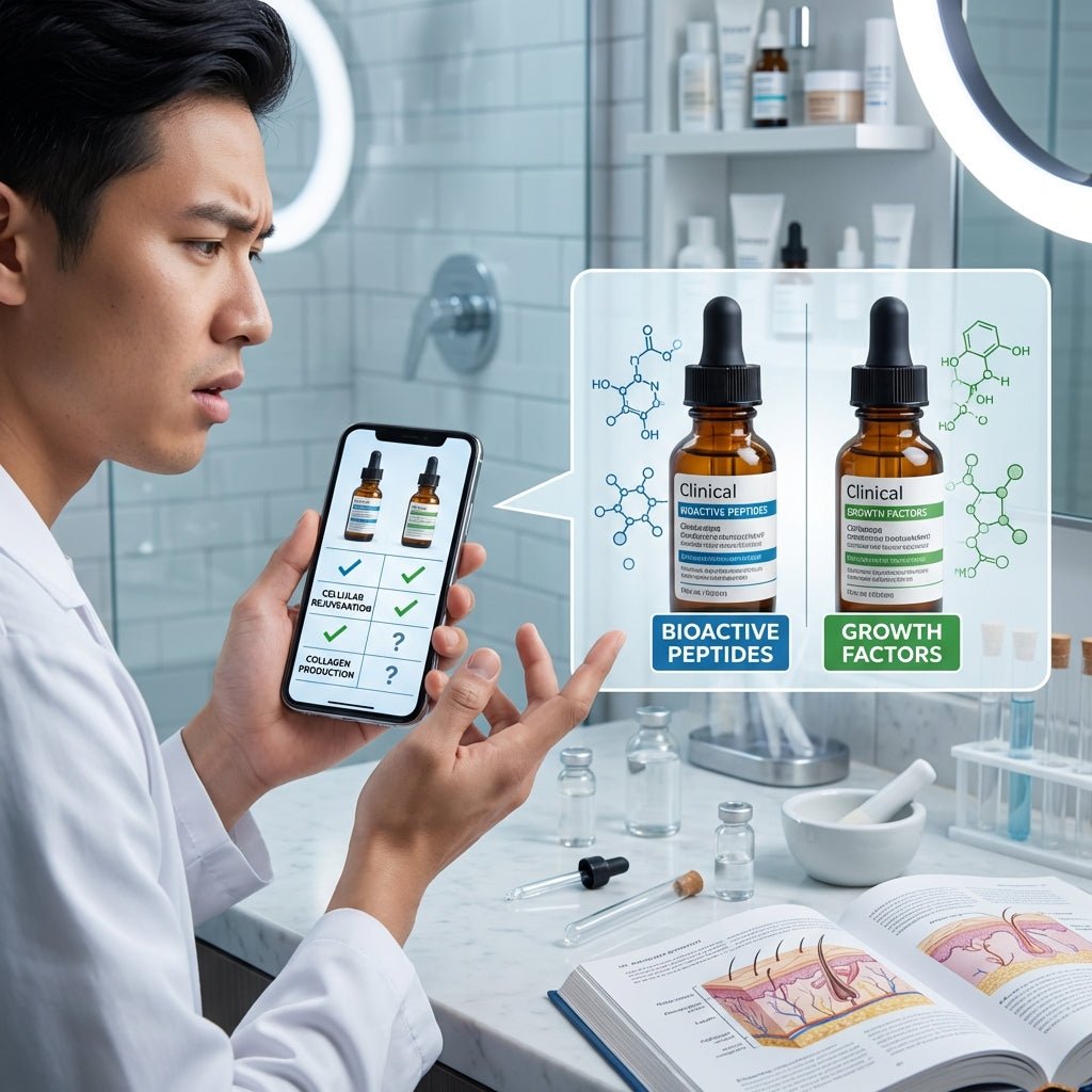 Bioactive Peptides vs Growth Factors: Which Anti-Aging Ingredient Works Better - Fourth Youth