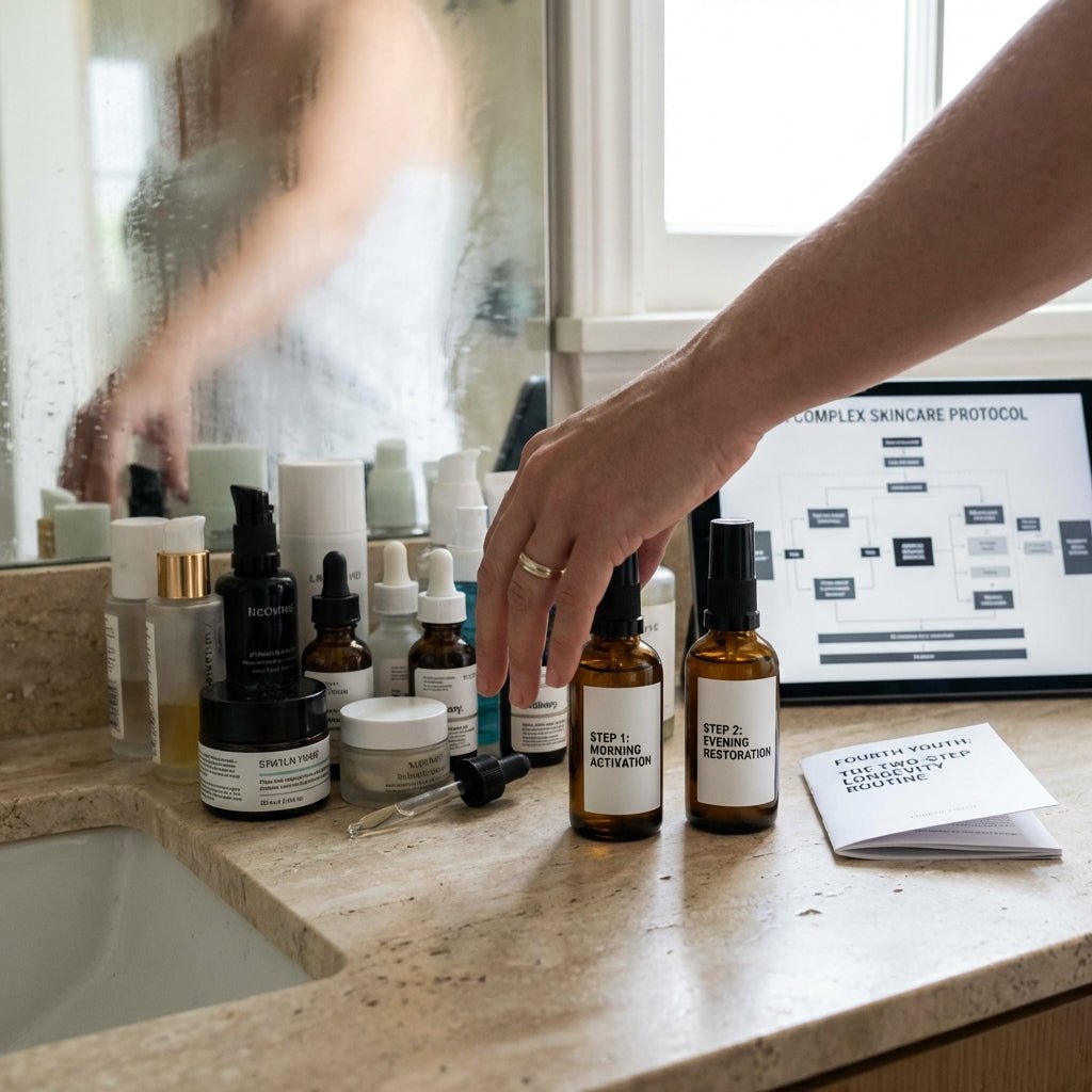 Minimalist Skin Longevity: The Science-Backed Two-Step Routine That Works - Fourth Youth