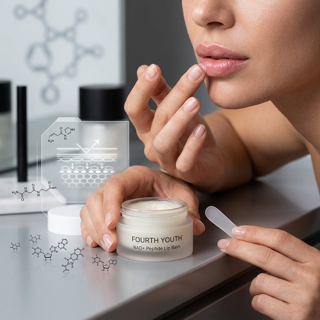 NAD+ Peptide Lip Balm: Science-Backed Cellular Restoration for Youthful Lips - Fourth Youth