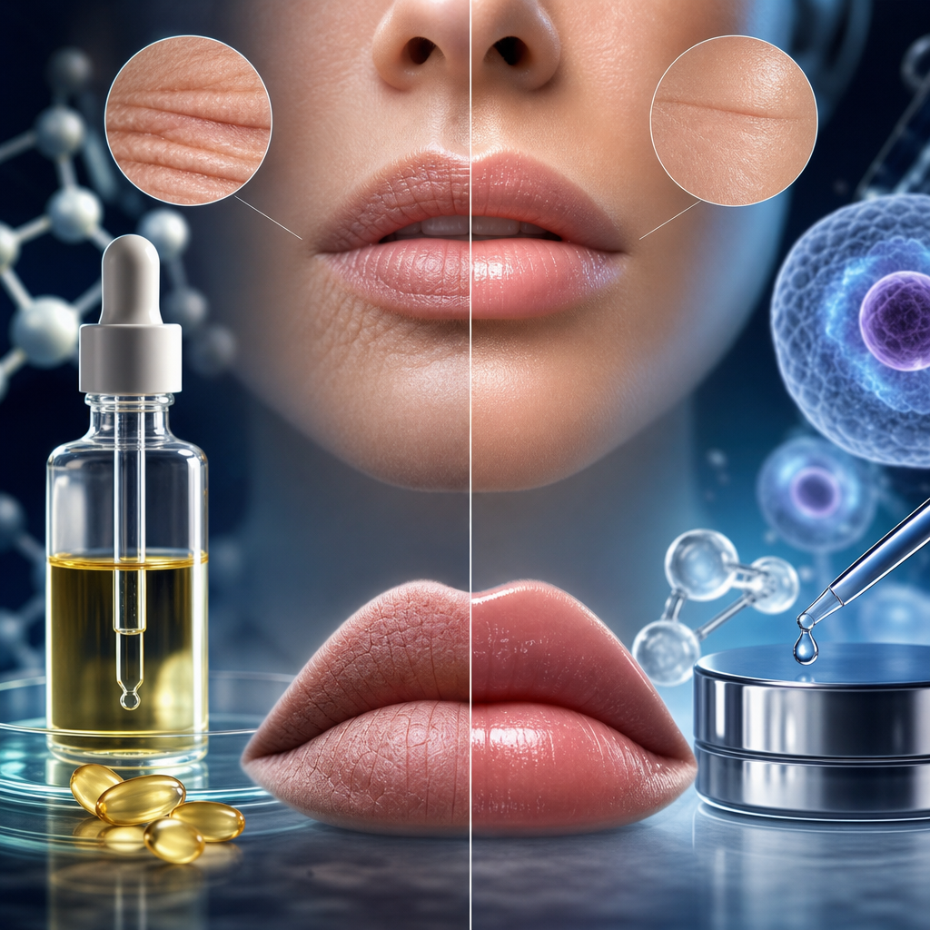 NAD+ Peptides vs Retinol for Lips: Why We Chose Cellular Science - Fourth Youth