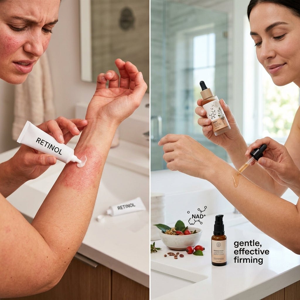 Natural Retinol Alternatives for Firming Skin Without Irritation and Redness - Fourth Youth