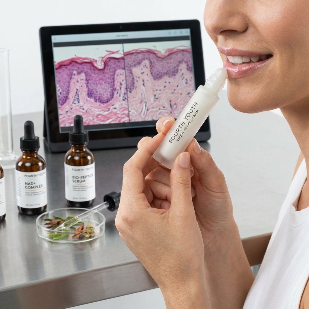Natural Retinol Lip Balm Benefits: Why We Chose Gentler Anti-Aging for Lips - Fourth Youth