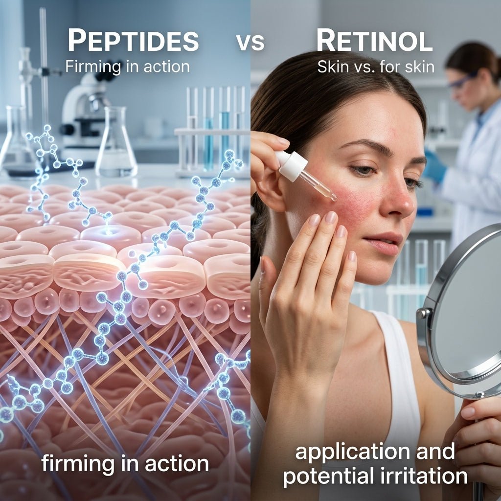 Peptide Treatments vs. Traditional Retinol: Which Delivers Better Skin Firmness Results - Fourth Youth