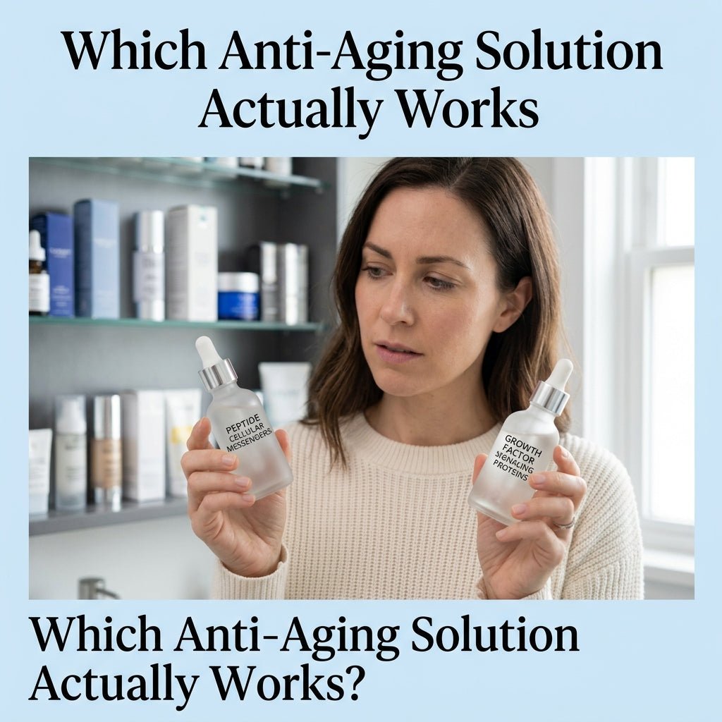 Peptides vs. Growth Factor Serums: Which Anti-Aging Solution Actually Works - Fourth Youth