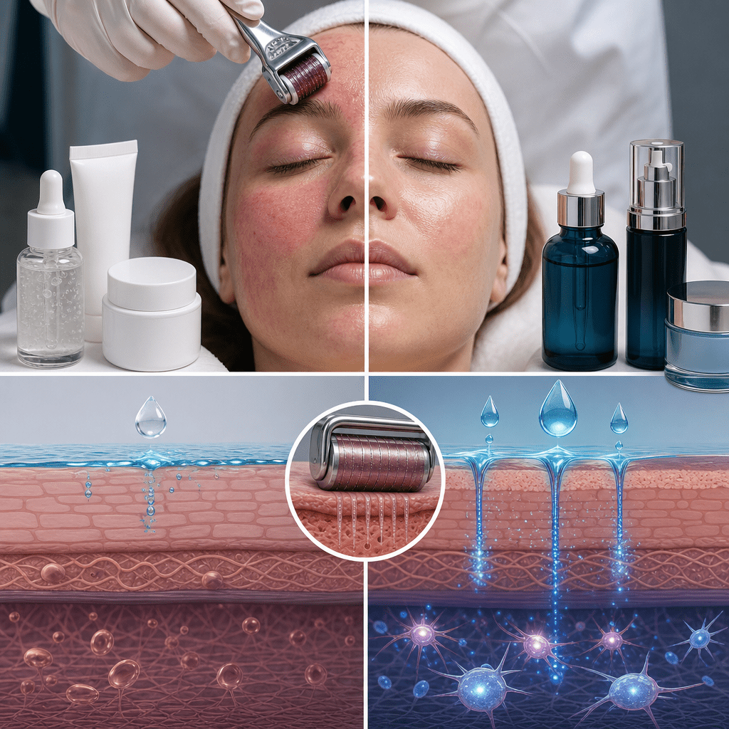 Post-Microneedling Recovery: NAD+ Serums vs Standard Aftercare Products - Fourth Youth