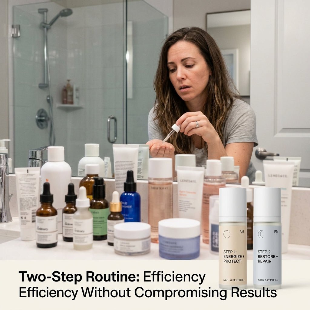 The Clean Anti-Aging Two-Step Routine: Efficiency Without Compromising Results - Fourth Youth