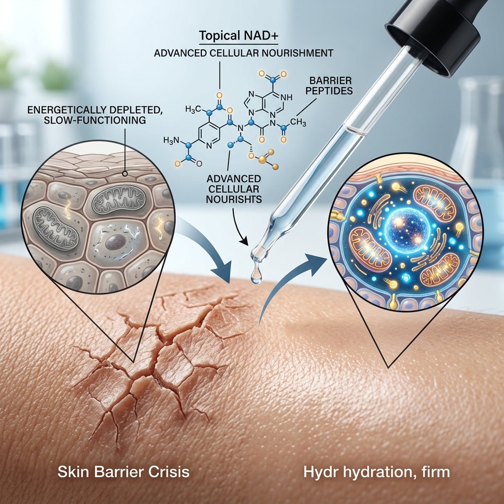 Topical NAD+ vs Traditional Anti-Aging: Why Cellular Energy Wins - Fourth Youth