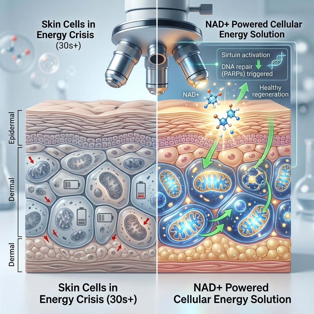 Why NAD+ Powered Serum Is the Cellular Energy Solution Your Skin Needs - Fourth Youth